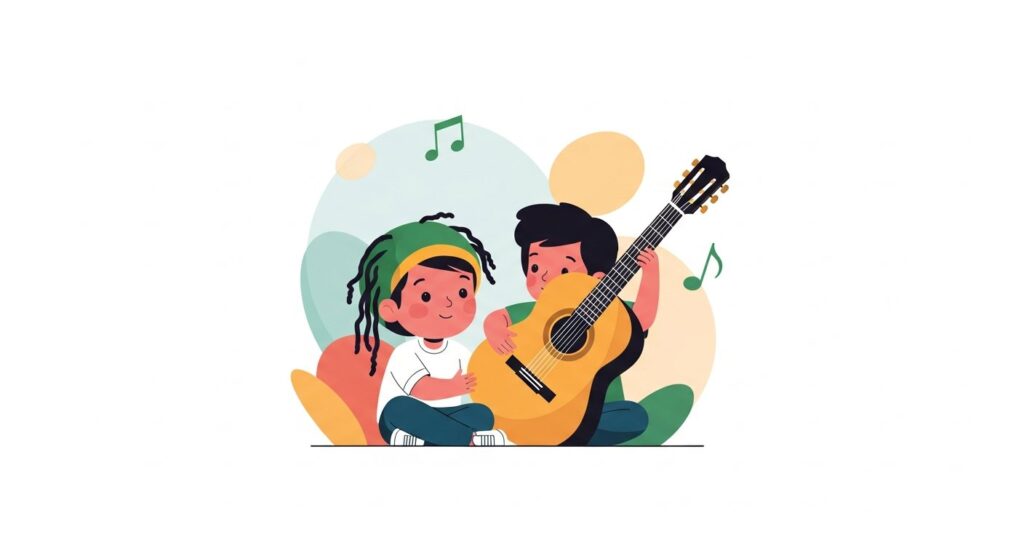 reggae music children emotional development — featured illustration